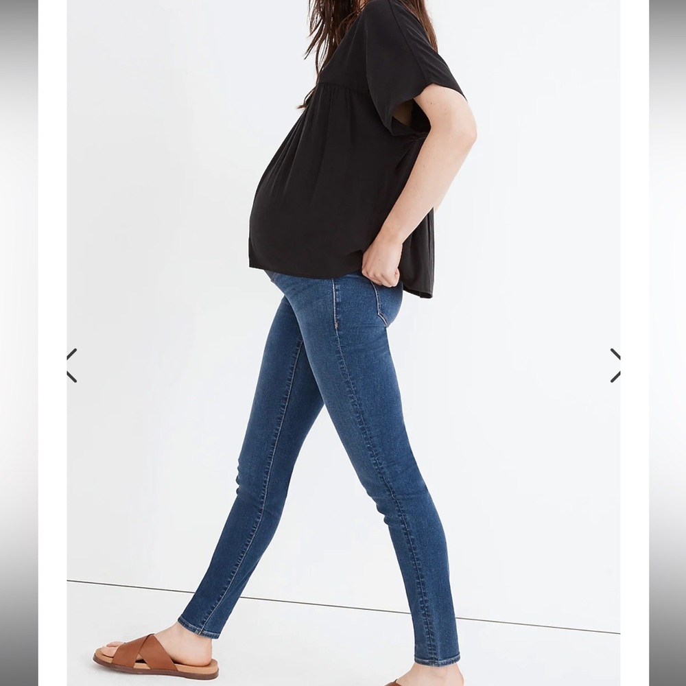 Madewell Maternity Over the Belly Skinny Jeans (Updated Back Style!)